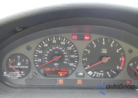 1999 BMW M3 из США, поврежденный, VIN WBSBK0335XEC40145